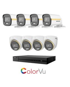 Video komplet TVI 8 kamera 2MP ColorVu