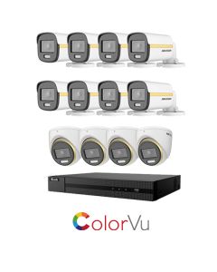 Video komplet TVI 12 kamera 2MP ColorVu