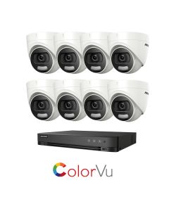 Video komplet TVI 8 kamera 5MP ColorVu